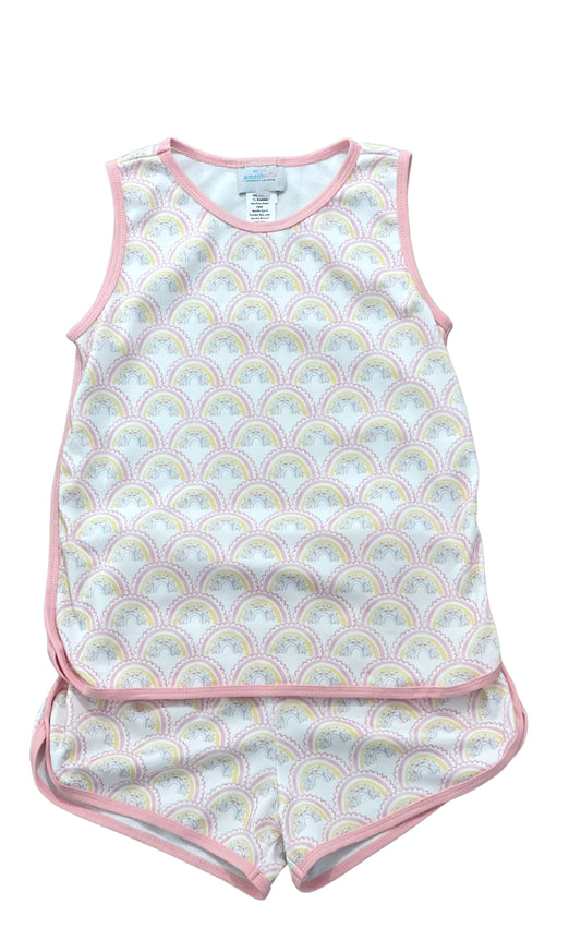 Rainbow Tank/Short Set