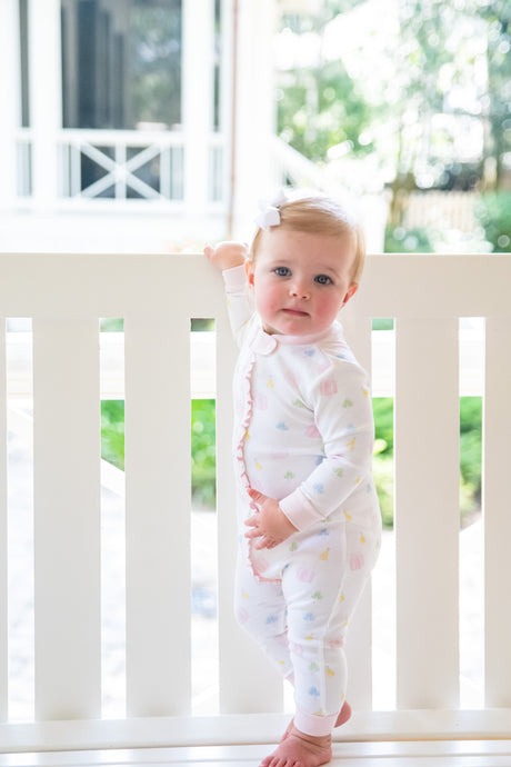 Birthday Zip-Up Jammies, Girl