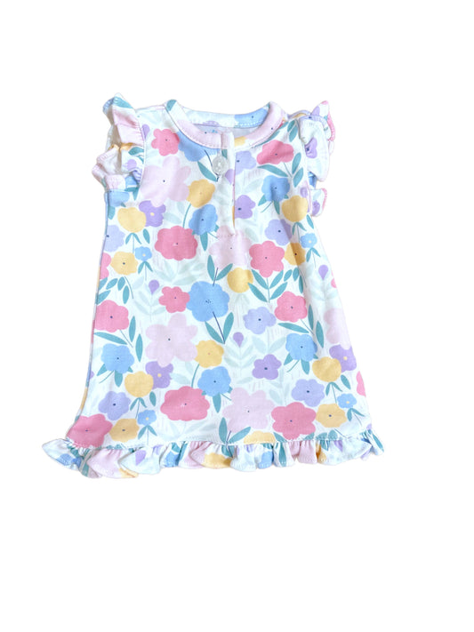 Doll Dress Vintage Floral