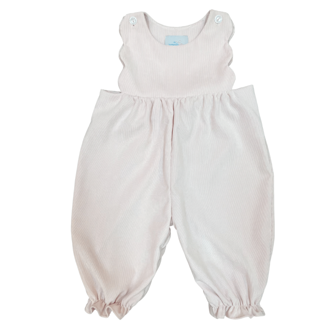 Savannah Scalloped Longall, Pink Cord