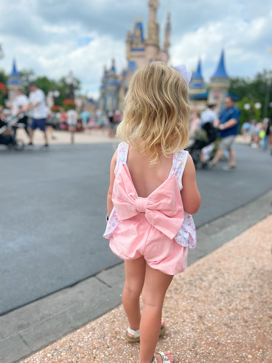 Lottie Knit Banded Short Set, Dreamers (Ready to Ship)