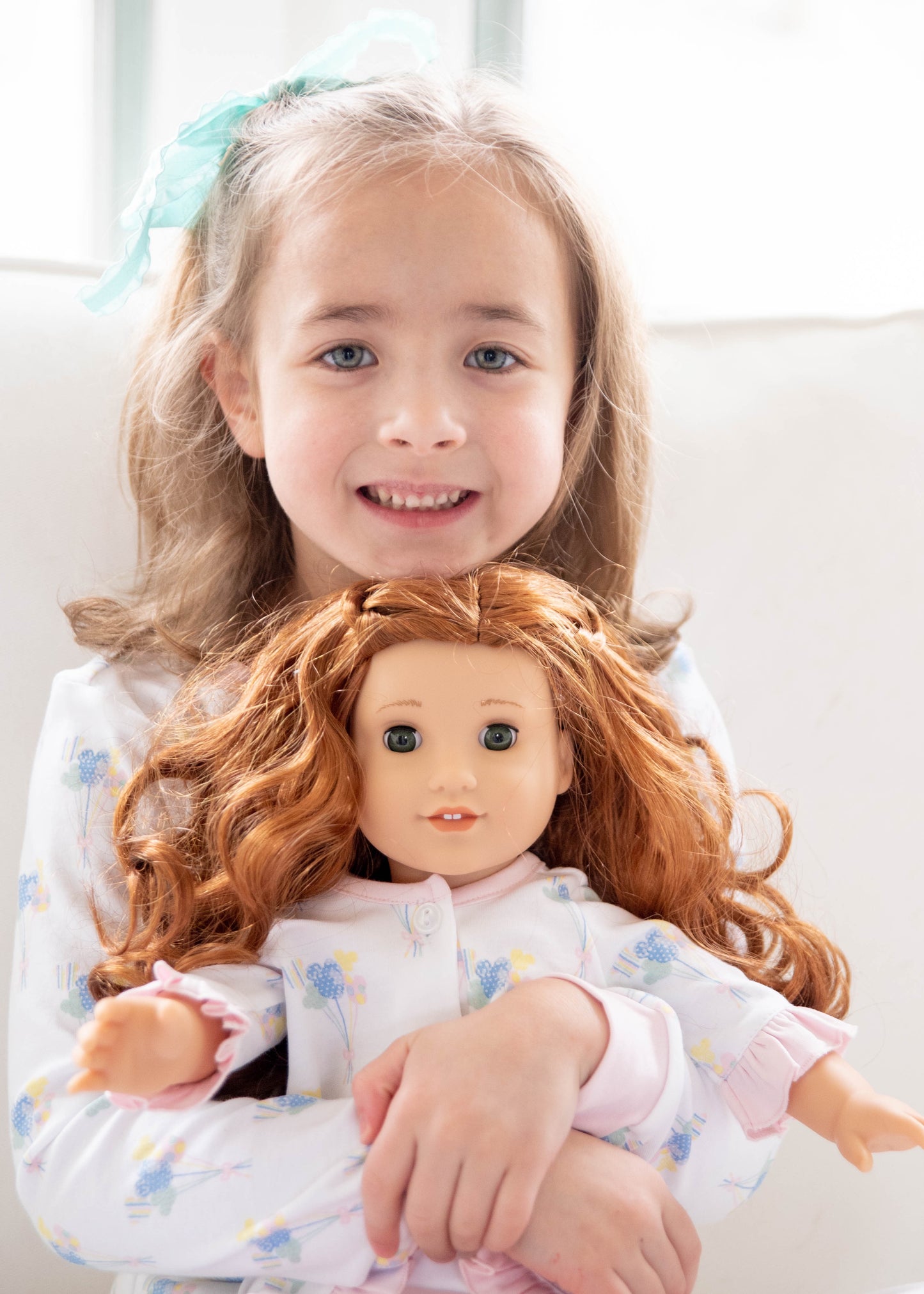 Balloon Pima Cotton Jammies, Girls- Dreamers Collection
