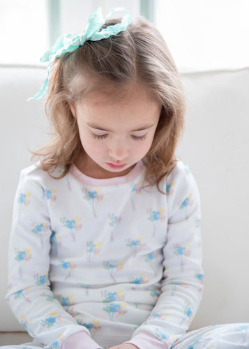 Balloon Pima Cotton Jammies, Girls- Dreamers Collection