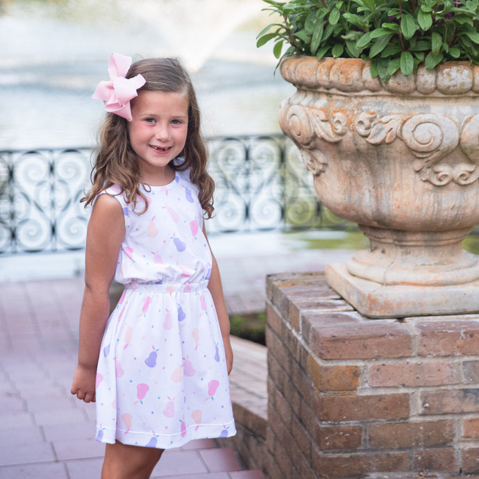 Kristin Knot Dress, Pear