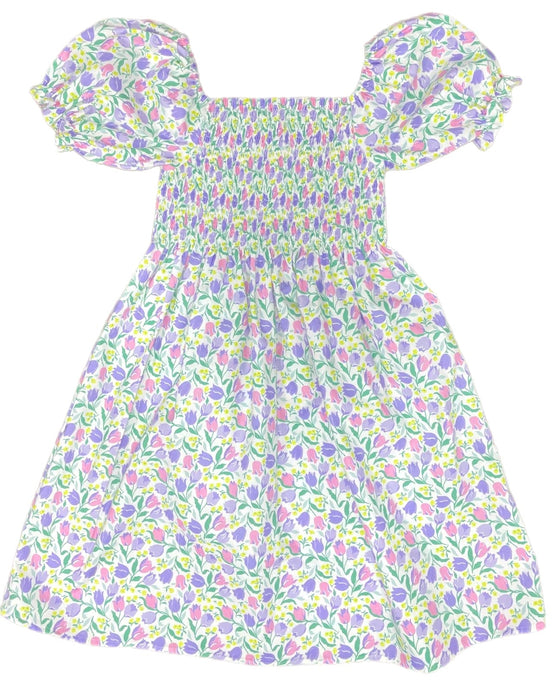 Smocked Dress BE, Tulip