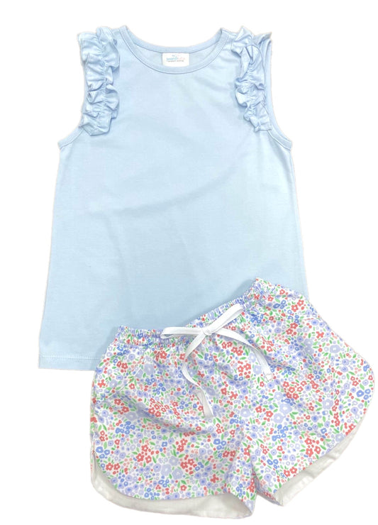 Libby Shorts BE, Patriotic Floral